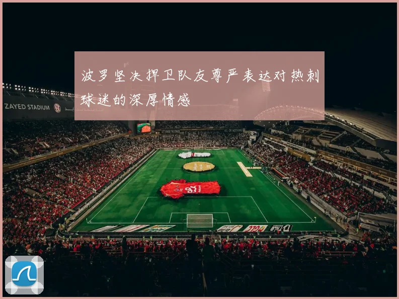 波罗坚决捍卫队友尊严表达对热刺球迷的深厚情感