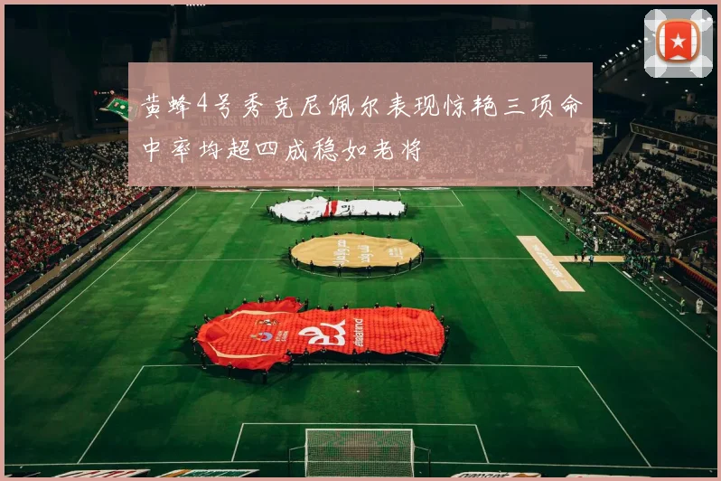 黄蜂4号秀克尼佩尔表现惊艳三项命中率均超四成稳如老将